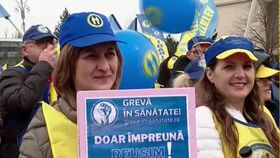 VIDEO Angajații din Sănătate amenință cu greva generală: „Sunt exact ca la minimul pe economie”